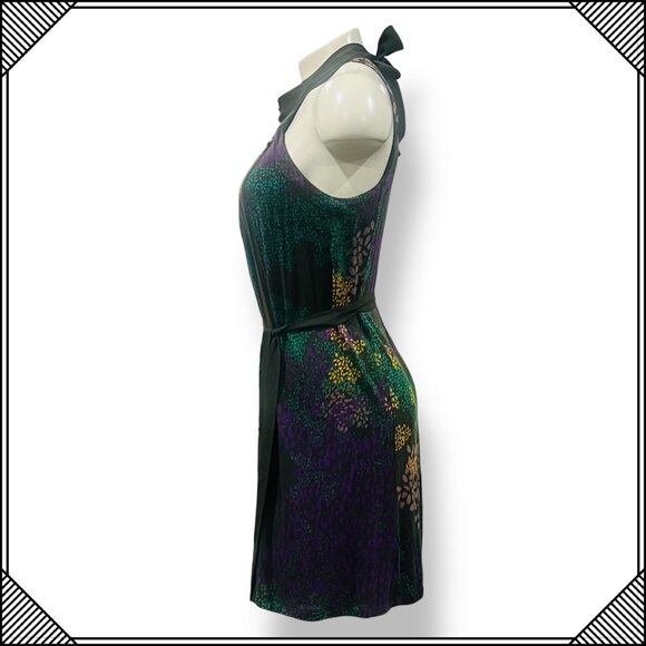 ONE SEPTEMBER A-line Beaded Halter Tie Dress - XS - Picture 4 of 9